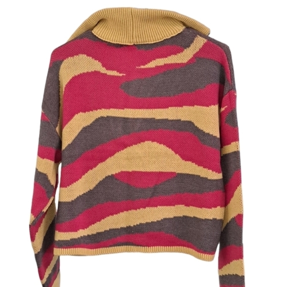 Callahan  Olivia Sweater Camo Style Size Large - Picture 3 of 9